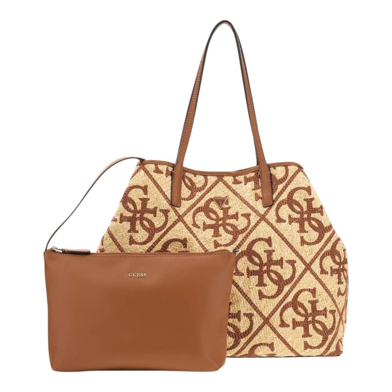 Guess - Kirsten Large 2 In 1 Tote - Bruin