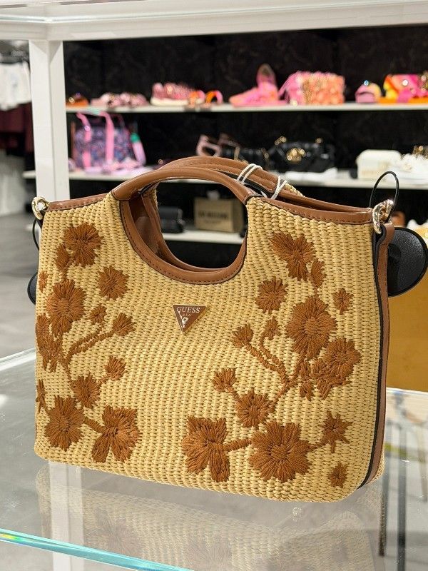 Guess - Kirsten Mini Satchel - Beige
