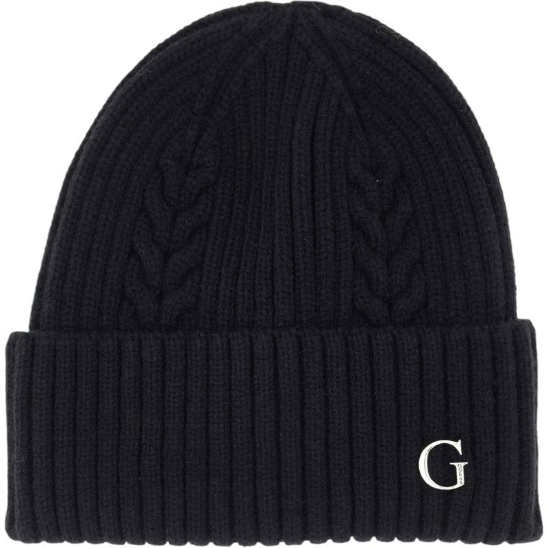 Guess - Knitted Beanie - Zwart