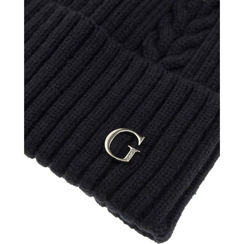 Guess - Knitted Beanie - Zwart