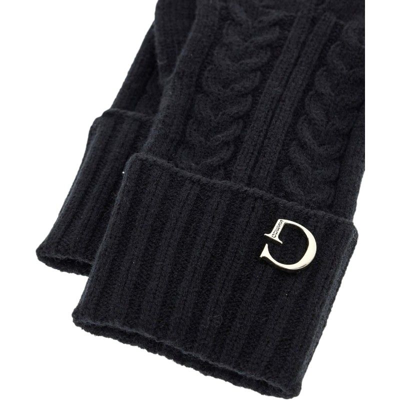Guess - Knitted Gloves - Zwart