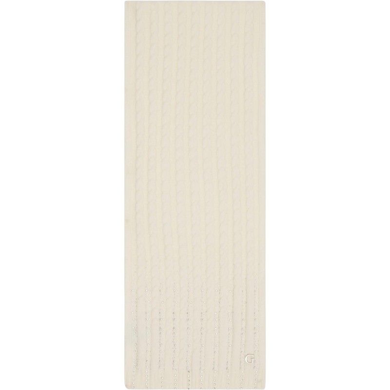 Guess - Knitted Scarf 30X165 - Wit