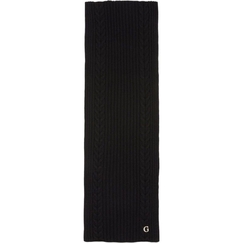 Guess - Knitted Scarf - Zwart