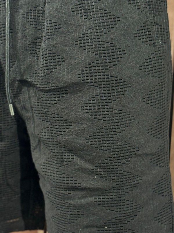 Guess - Lattice Knit Short - Zwart