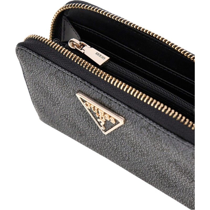 Guess - Laurel II Slg Zip Around - Zwart