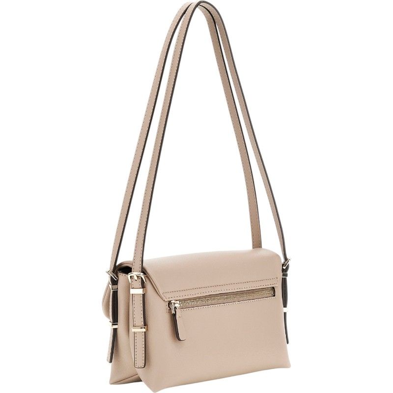 Guess - Lefia Flap Shoulder Bag - Beige