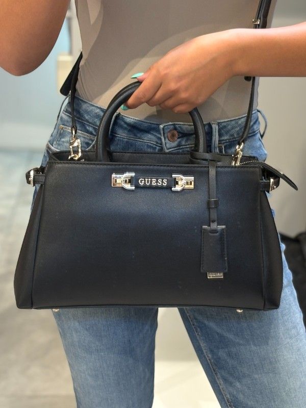 Guess - Lefia Luxury Satchel - Zwart
