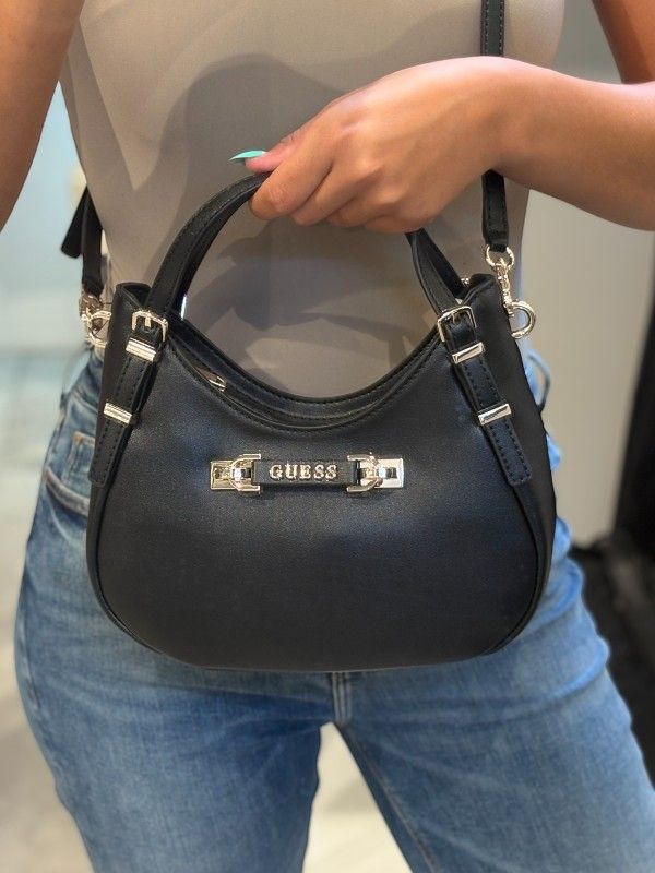 Guess - Lefia Small Satchel - Zwart