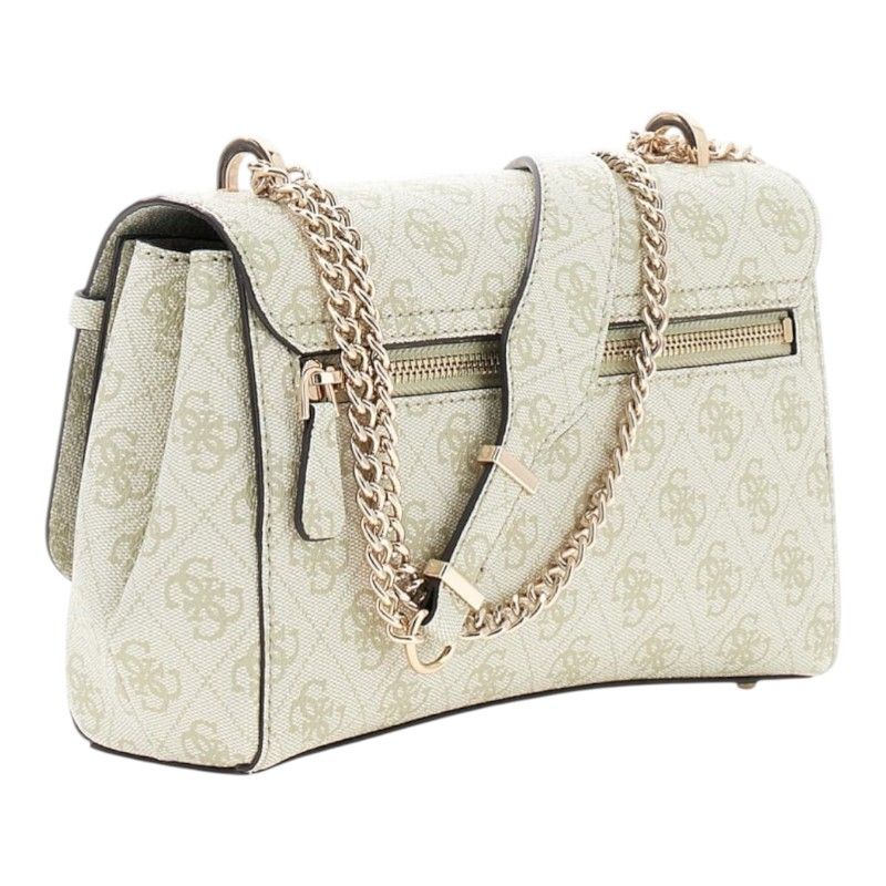 Guess - Leona Logo Convrtbl Xbody Flap - Groen