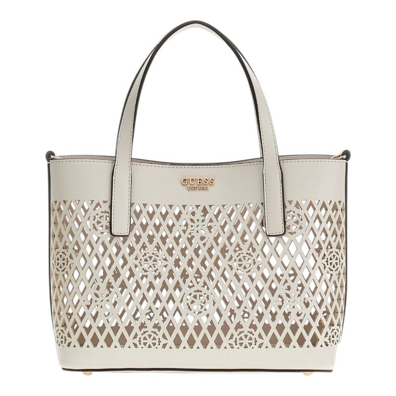 Guess - Letty 2 In 1 Mini Tote - Wit