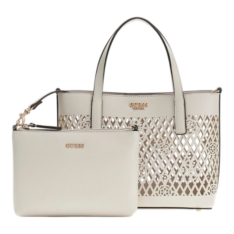 Guess - Letty 2 In 1 Mini Tote - Wit