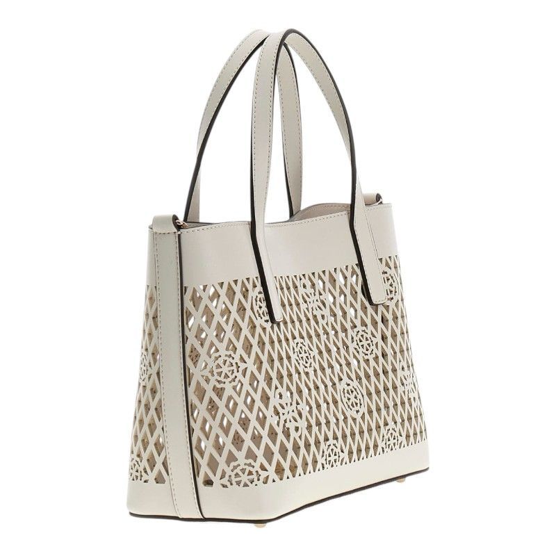 Guess - Letty 2 In 1 Mini Tote - Wit