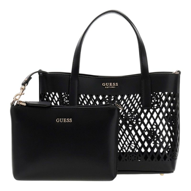 Guess - Letty 2 In 1 Mini Tote - Zwart