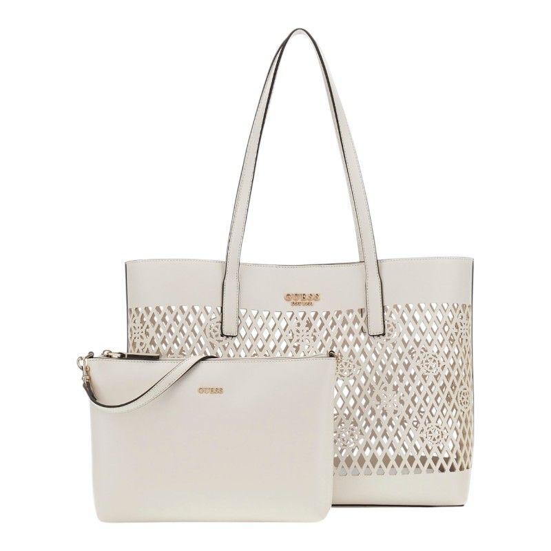 Guess - Letty 2 In 1 Tote - Wit