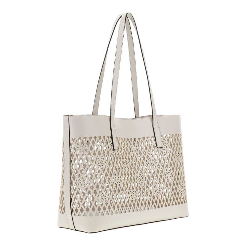 Guess - Letty 2 In 1 Tote - Wit