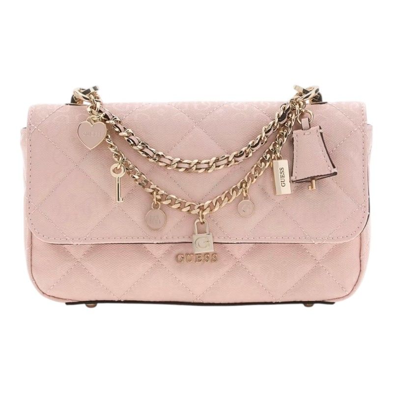 Guess - Libby Flap Crossbody - Roze