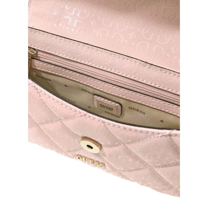 Guess - Libby Flap Crossbody - Roze