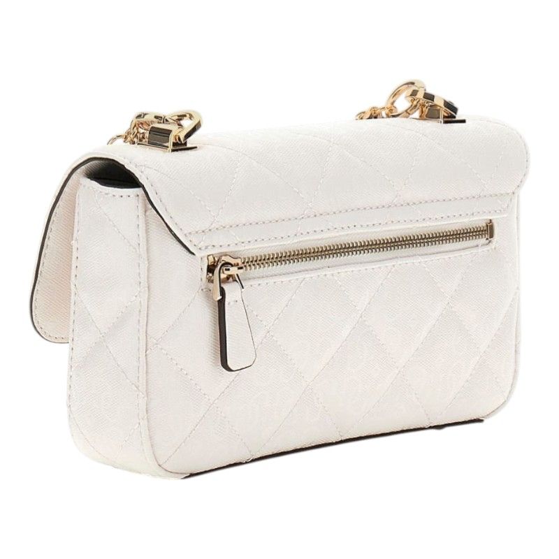 Guess - Libby Flap Crossbody - Wit
