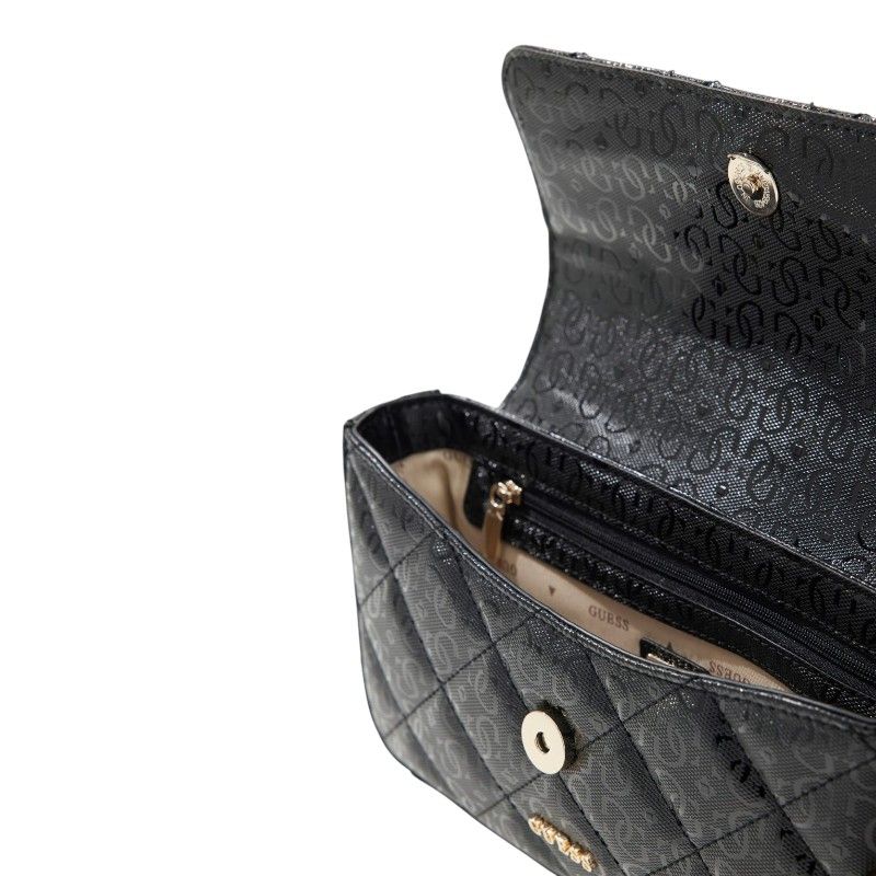 Guess - Libby Flap Crossbody - Zwart