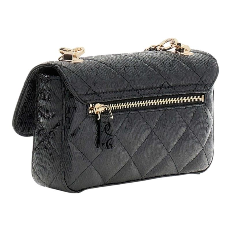 Guess - Libby Flap Crossbody - Zwart