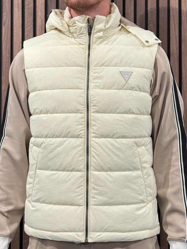 Guess - Light Puffa Vest - Beige