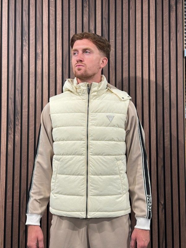 Guess - Light Puffa Vest - Beige