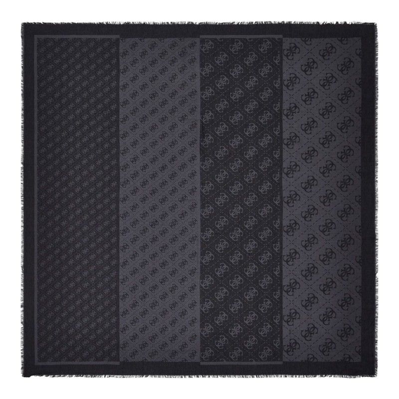 Guess - Lindsey Jcqud Keffiah 120X120 - Zwart