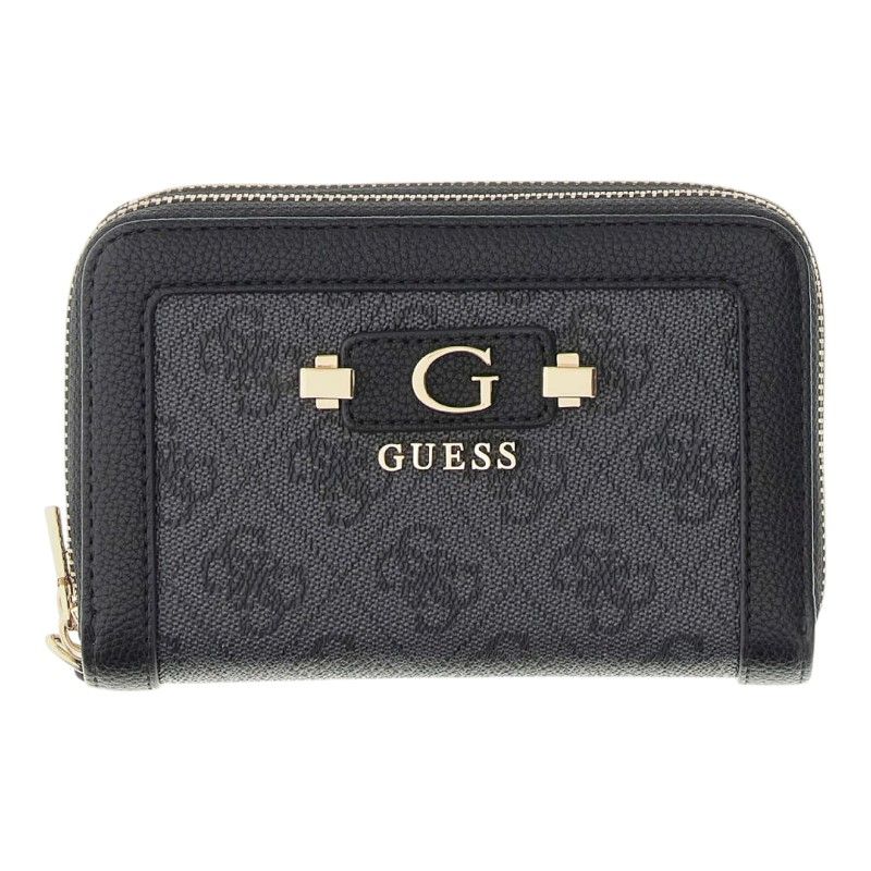 Guess - Lindsey Slg Med Double Zip - Zwart