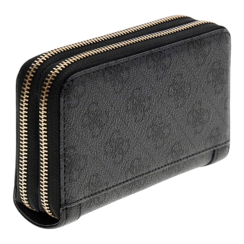 Guess - Lindsey Slg Med Double Zip - Zwart