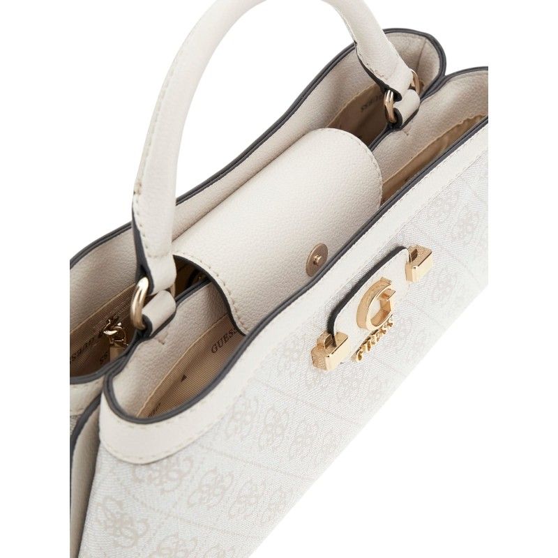Guess - Lindsey Small 2 Comp Satchel - Beige