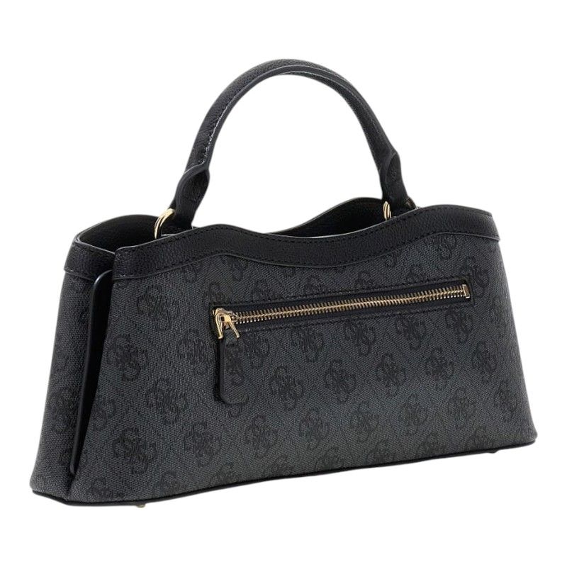 Guess - Lindsey Small 2 Comp Satchel - Zwart