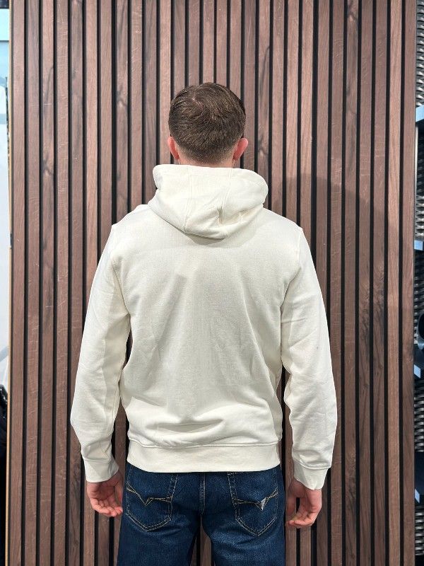 Guess - Ls Basic Zipper Hoodie - Wit