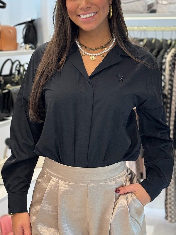 Guess - Ls Carmela Body - Zwart