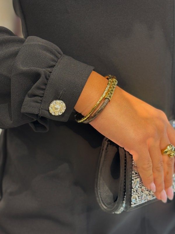 Guess - Ls V-NK Evelina Mini Dress - Zwart