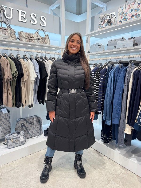 Guess - Marina Long Real Down - Zwart