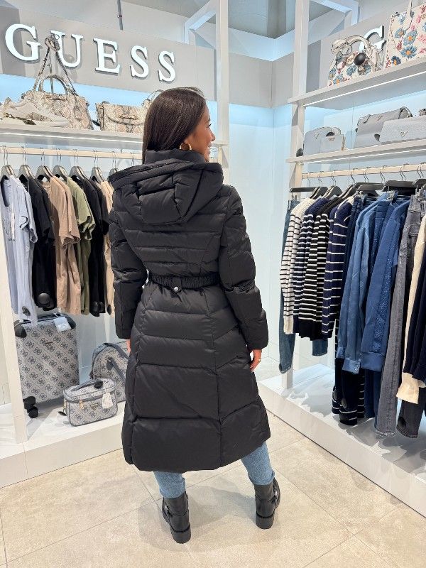 Guess - Marina Long Real Down - Zwart