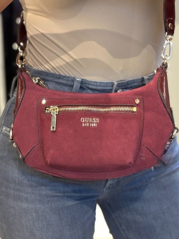 Guess - Marsha Mini Crossbody - Rood