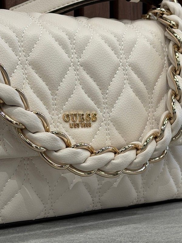 Guess - Maxine Flap Crossbody - Wit