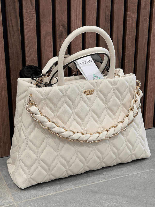 Guess - Maxine Girlfriend Satchel - Wit
