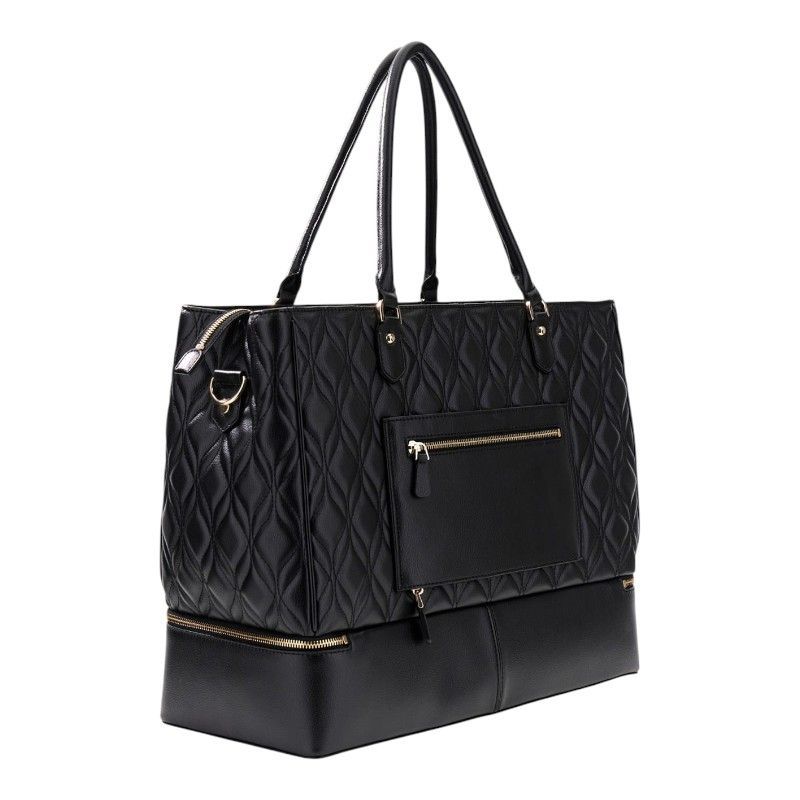 Guess - Maxine Zip Bottom Tote - Zwart