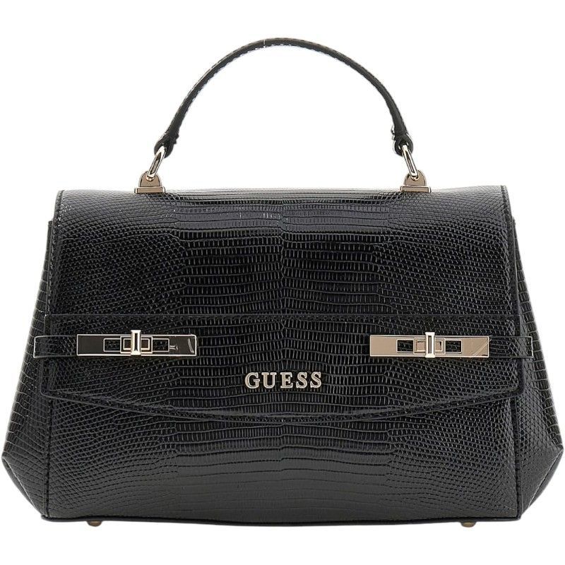 Guess - Melinda Top Handle Flap - Zwart