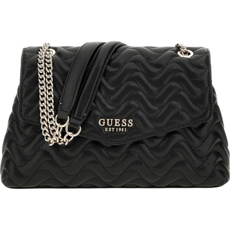 Guess - Melisandra Cnvrtbl Xbody Flap - Zwart