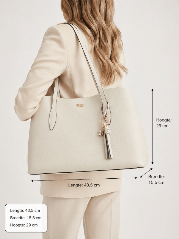 Guess - Melody 2 In 1 Tote - Beige