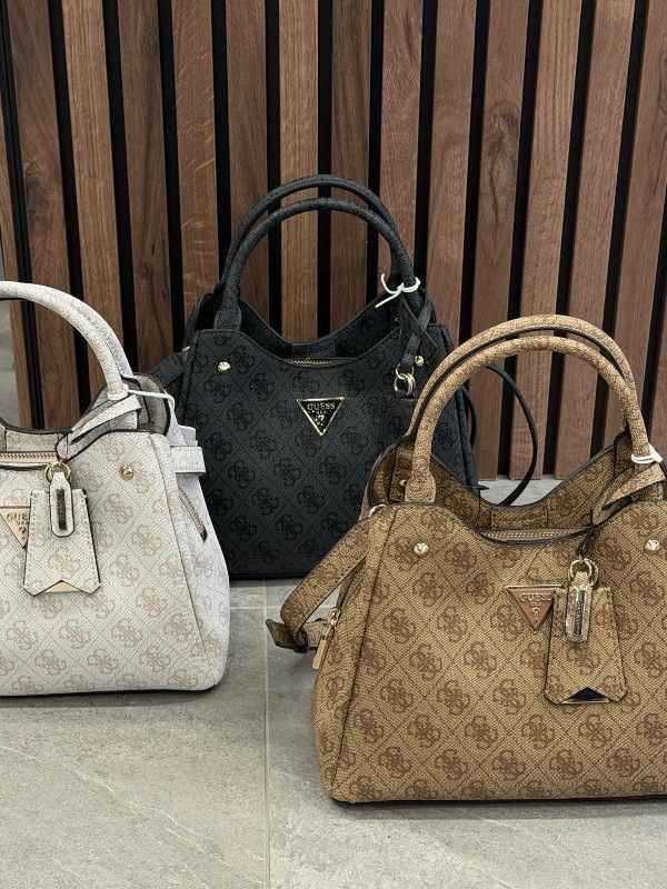 Guess - Meridian II Sml Gfrnd Carryall - Beige