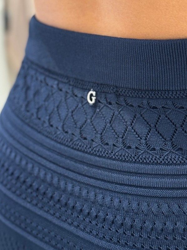 Guess - Michelle Swtr Skirt - Blauw