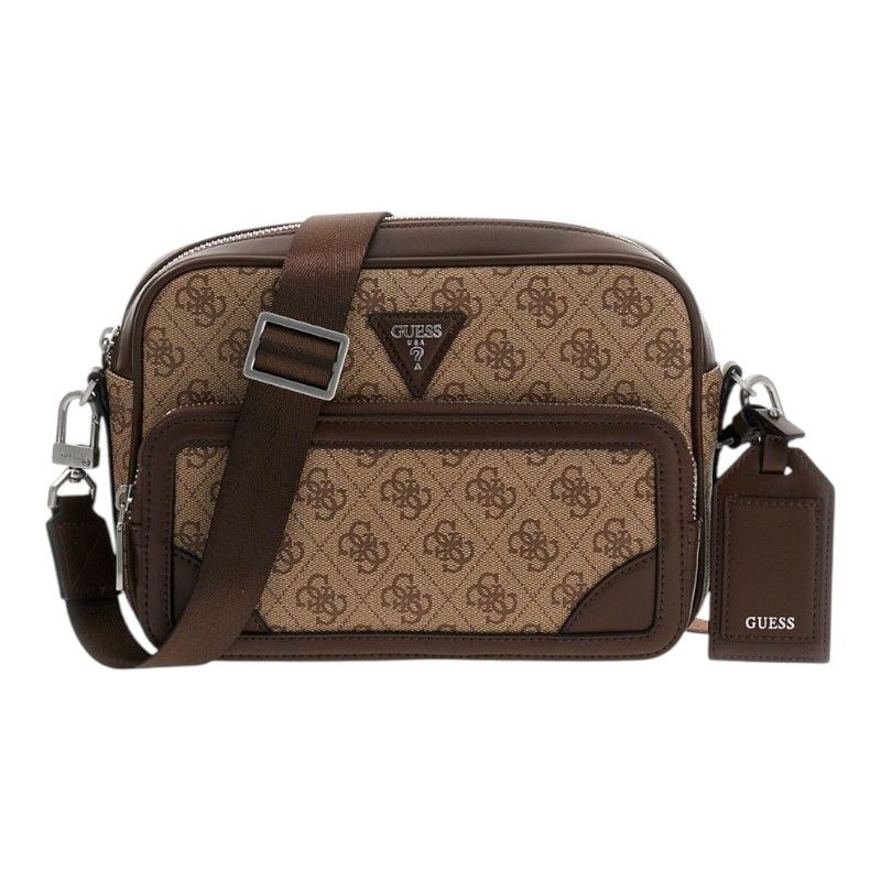 Guess - Milano Crossbody Double Zip - Bruin