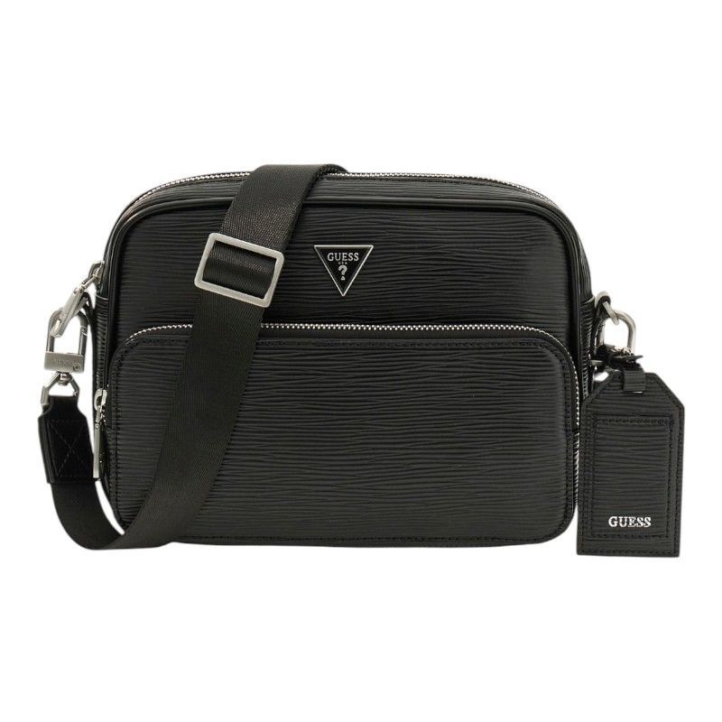Guess - Milano Crossbody Double Zip - Zwart