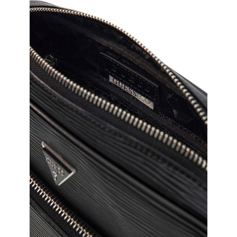 Guess - Milano Crossbody Double Zip - Zwart