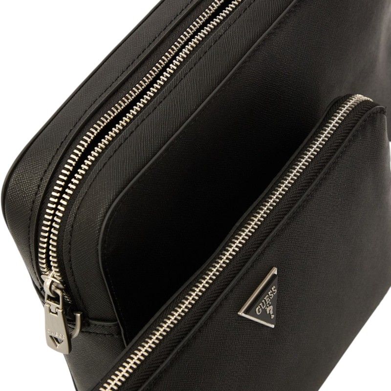 Guess - Milano Double Crossbody - Zwart