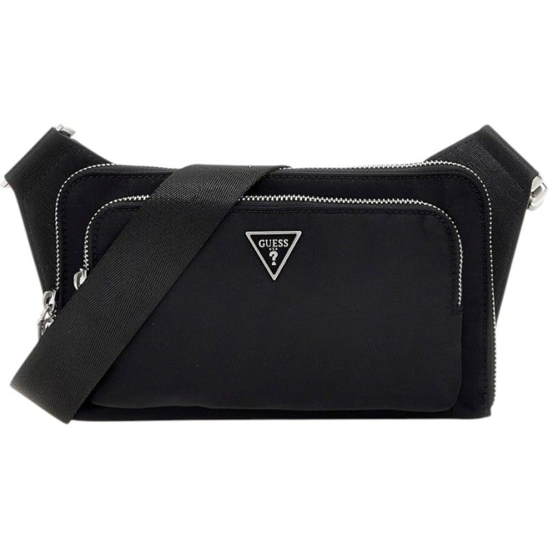 Guess - Milano Flat Bumbag - Zwart